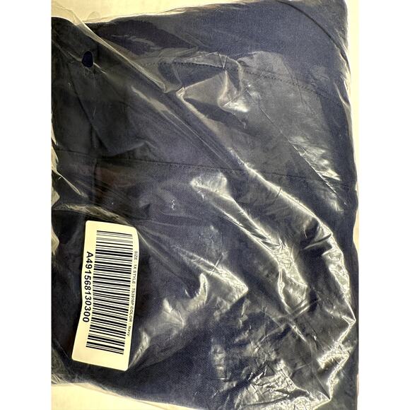 NEW Truth + Style QVC Flounced Stretch Woven Pants Sz M Navy Resort Casual - Picture 4 of 4